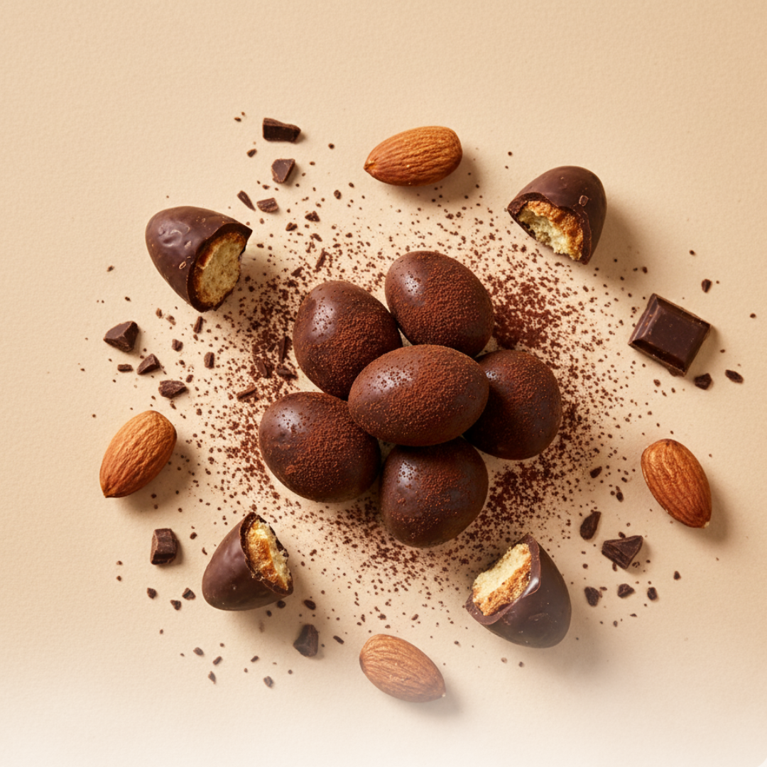 Sachet Vrac Amandes enrobées de Chocolat