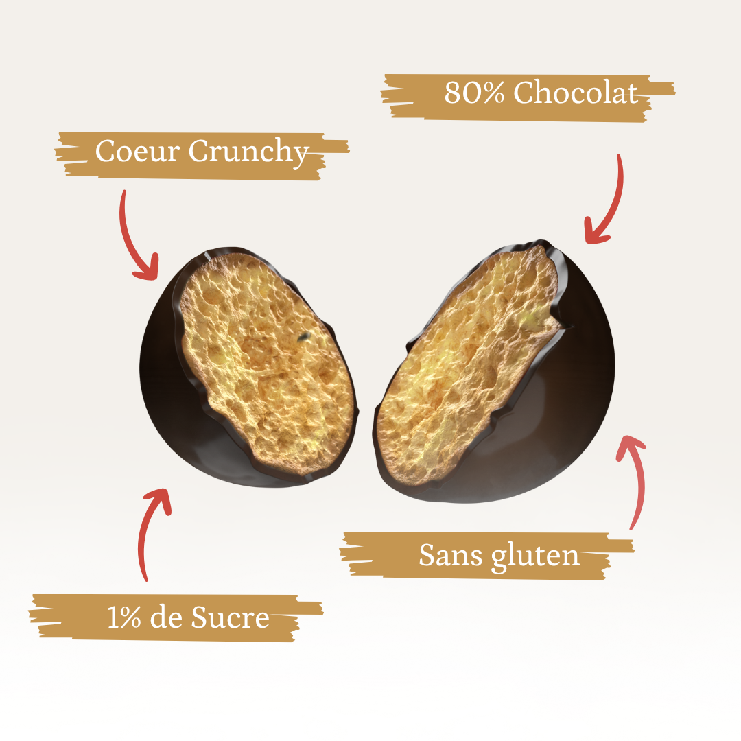 Billes Chocolat noir 30g