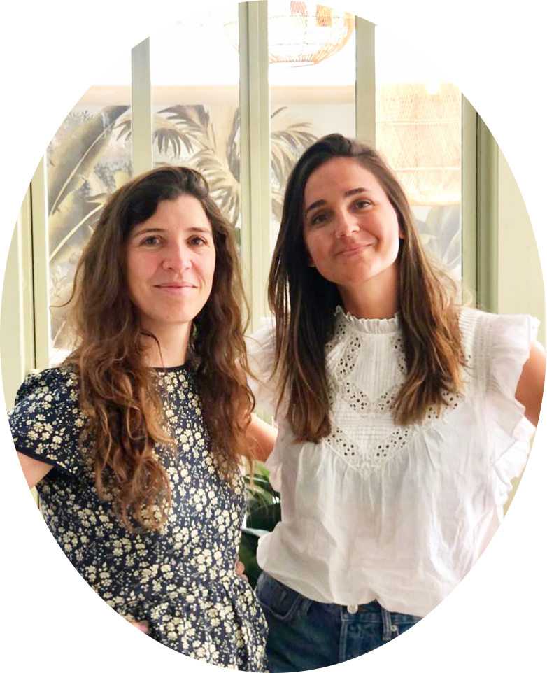 Claire et Capucine, les co-fondatrices
