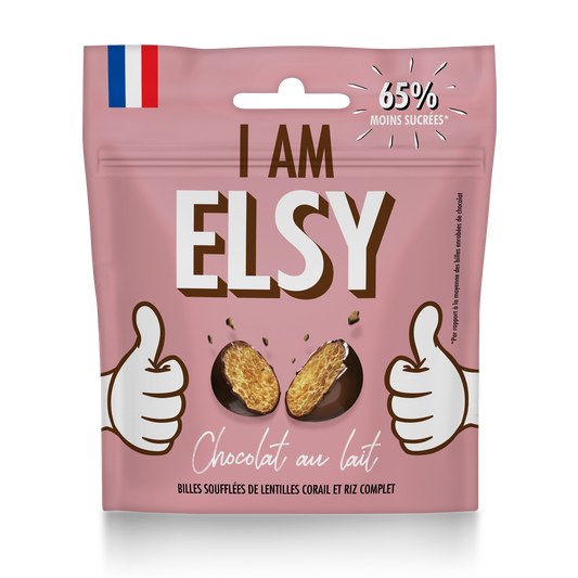 Sachet Billes Elsy Chocolat au Lait