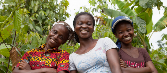 Communauté de femmes bénéficiant du programme Cocoa Horizons