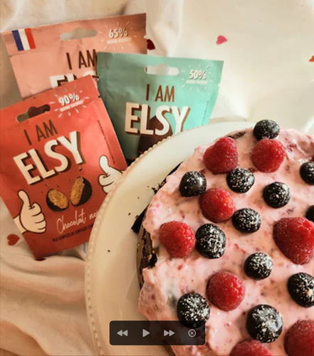 Gâteau au chocolat et aux framboises