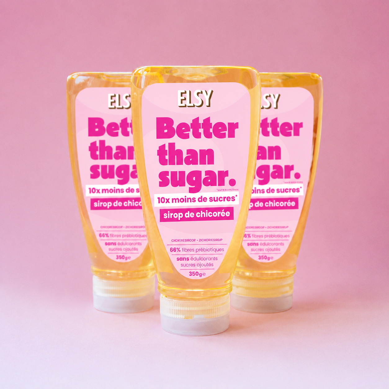 L'incroyable Sirop de Chicorée Elsy Nature (3 flacons de 350g)