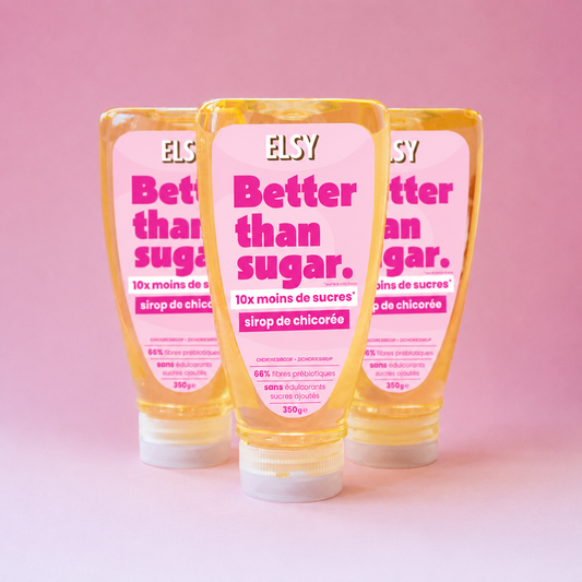 L'incroyable Sirop de Chicorée Elsy Nature (3 flacons de 350g)