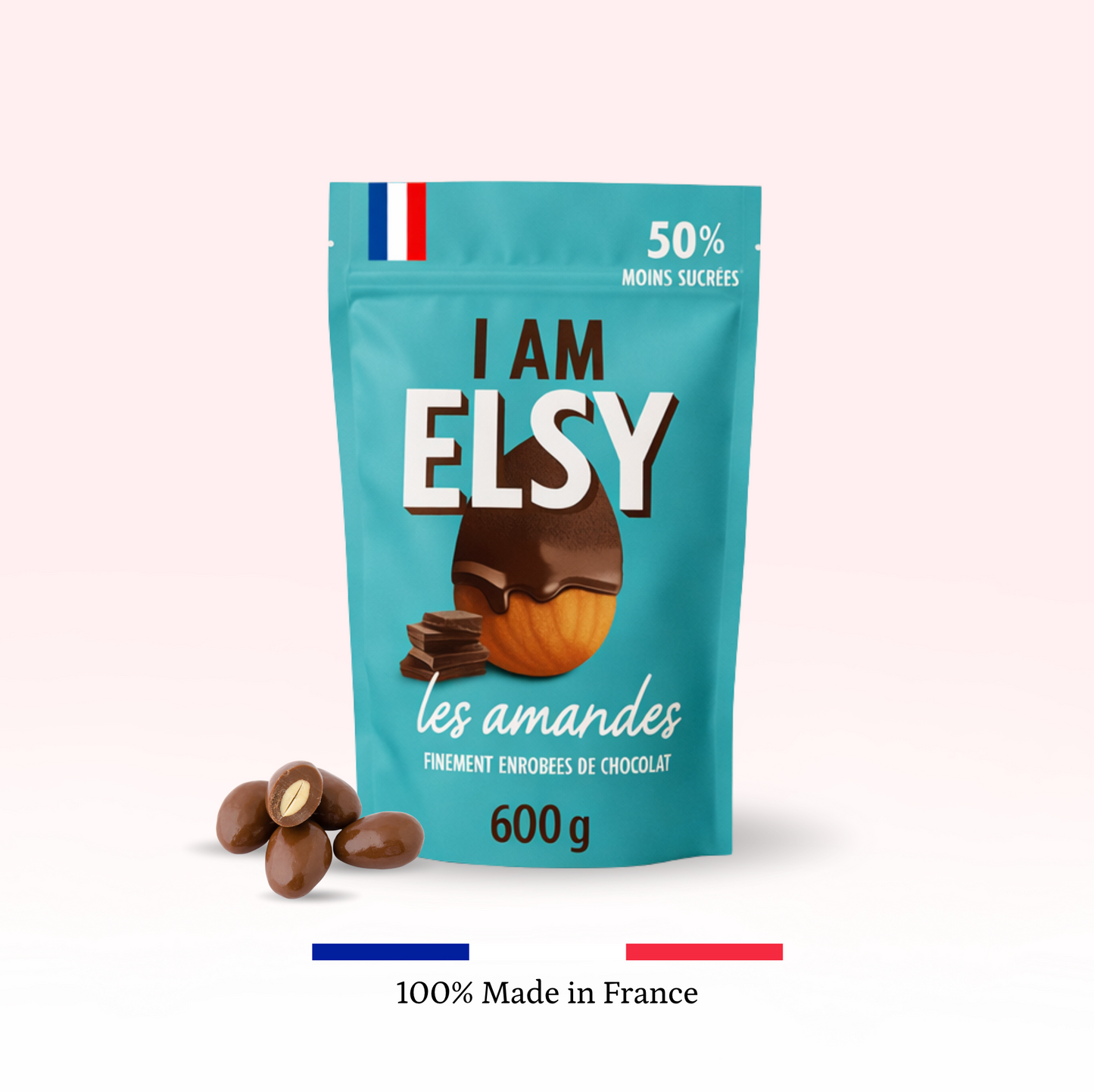 Sachet Vrac Amandes enrobées de Chocolat