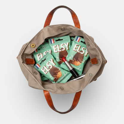 Amandes finement torréfiées enrobées de Chocolat - 35g