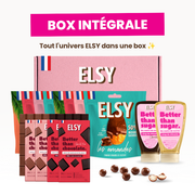 Box Intégrale ELSY : toute la gamme moins sucrée