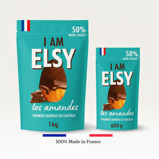 Sachet Vrac Amandes enrobées de Chocolat