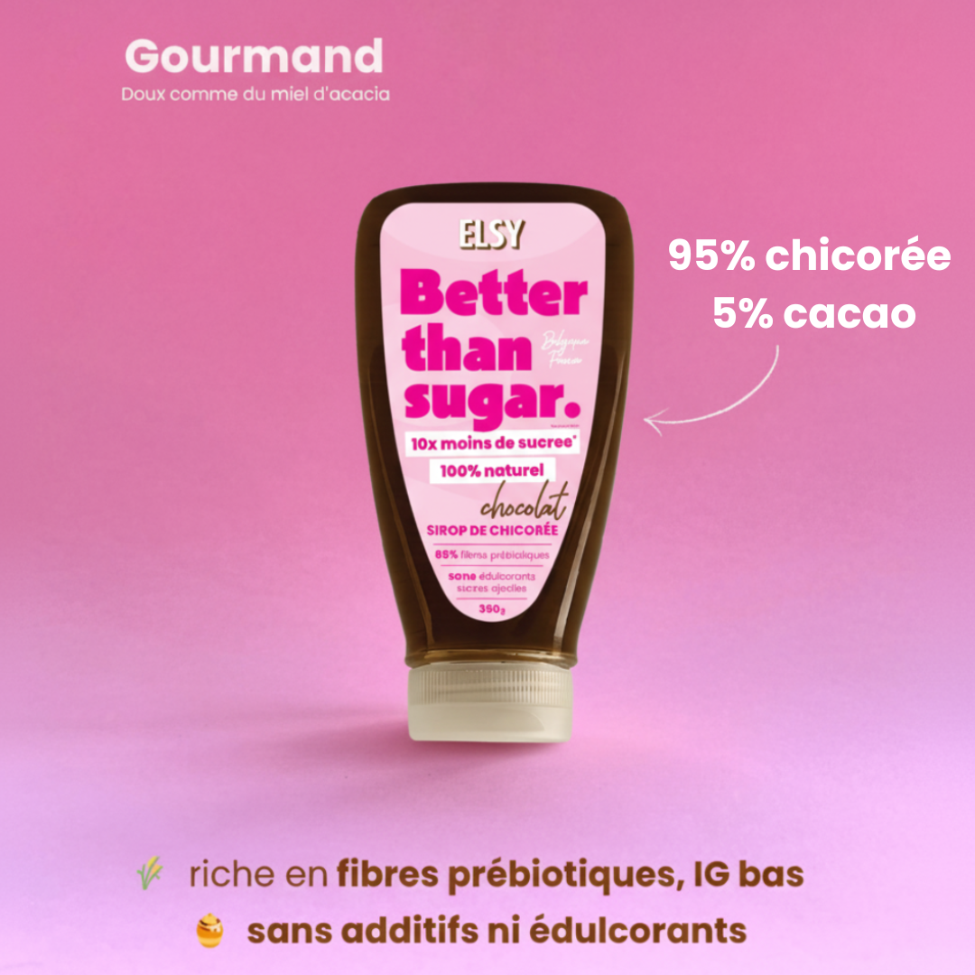L'incroyable Sirop de Chicorée Elsy Chocolat - 350g