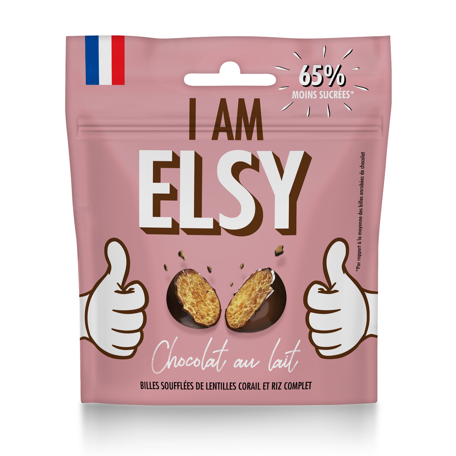 Sachet Billes Elsy Chocolat au Lait