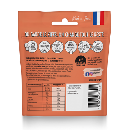 Billes chocolat coco - ingrédients 